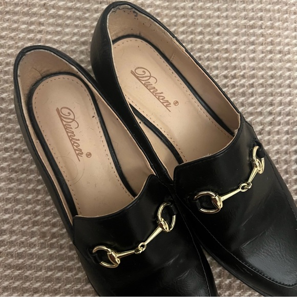 Dunion Horsebit Black "Jordaan" Loafers (6) - Picture 5 of 7